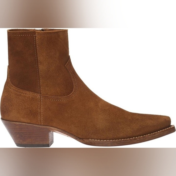 SAINT LAURENT Lukas Suede Boots size 45 BNWB - Picture 1 of 10